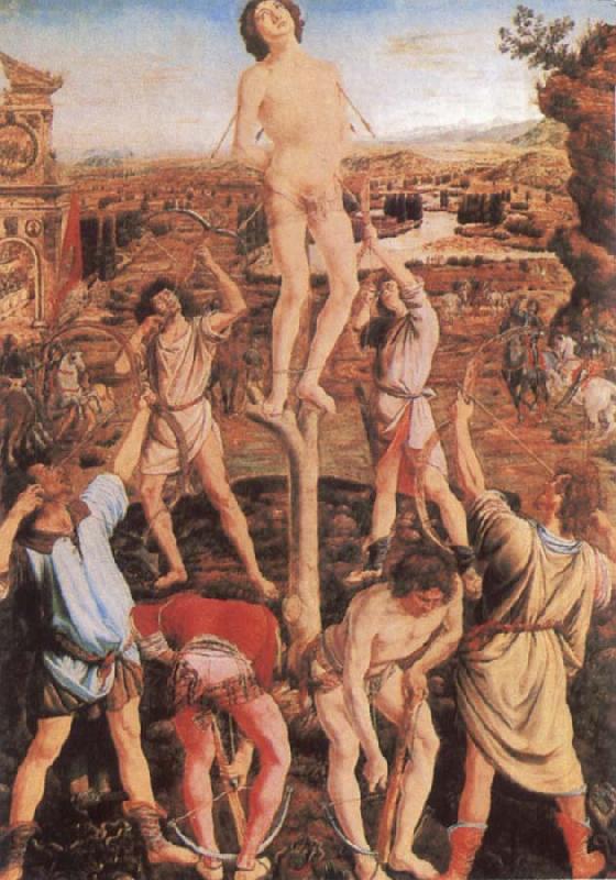 Antonio del Pollaiuolo Martydom of Saint Sebastian oil painting image